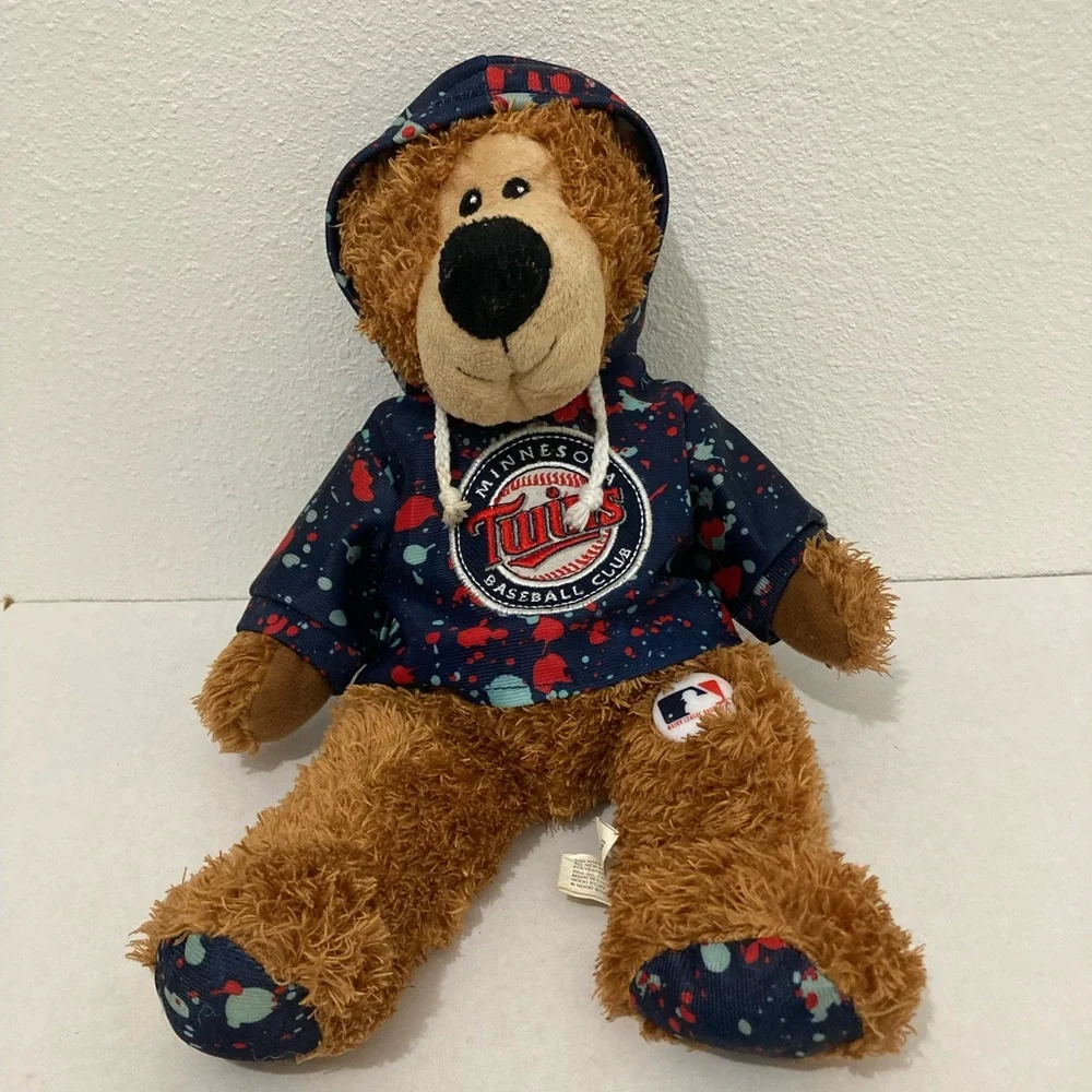 Minnesota Twins Licensed MLB Good Stuff Plush Teddy Bear - Picture 1 of 4
